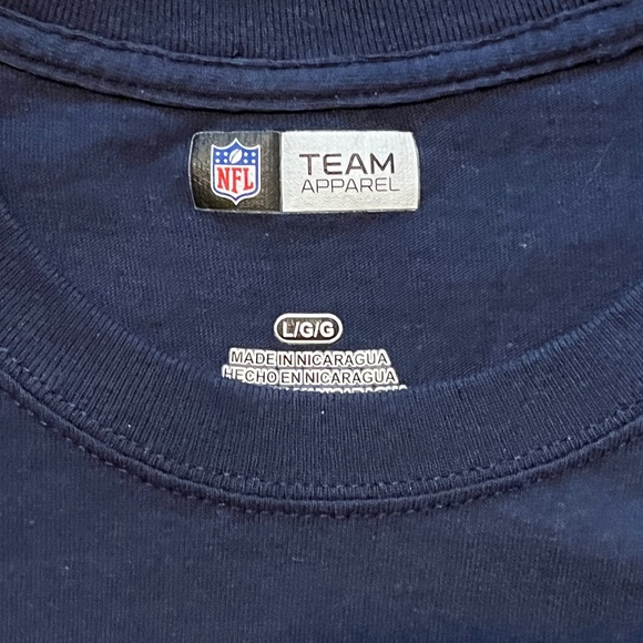 Patriots LI Super Bowl Champions Ring NFL Team Apparel Shirt Size L - Picture 3 of 4